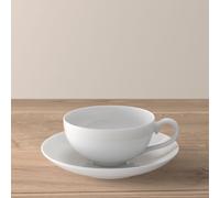 VILLEROY & BOCH Royal Set 2 Pezzi Tazza Tè con Piattino 230ml Porcellana