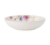 Villeroy & Boch - Scodella Ovale Mariefleur Basic in Porcellana Premium con Decoro Floreale filigranato, Lavabile in lavastoviglie, 32 cm