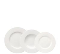 VILLEROY E BOCH SERVIZIO PIATTI 12 PEZZI BASIC WHITE 1952777271