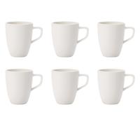 Villeroy & Boch Set Di 6 Tazze Da Caffè Moka/Espresso Bianche Artesano Originale