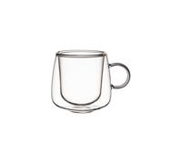 Villeroy & Boch - Artesano Hot&Cold Beverages Set di Bicchieri Espresso, Set di 2 bicchieri, bicchieri a doppia parete per bevande calde e fredde, 60 ml, lavabili in lavastoviglie, adatti al microonde