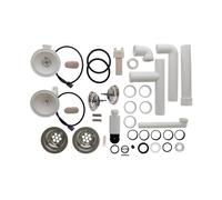 Villeroy & Boch set di scarico con azionamento decentrato, 82261000, Architectura 80; Architectura 60 XR; Subway 80; 90 X; 80 X cromo [Lavelli da Cucina > Accessori per Lavelli da Cucina]
