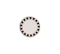 Villeroy & Boch - Memphis Collection piatto da portata, 33 cm, multicolore, lavabile in lavastoviglie, utilizzabile nel microonde, design iconico con accenti arancioni, vassoio, porcellana Premium