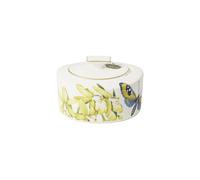 Villeroy & Boch Amazonia Zuccheriera, 6 Persone, 0.33 L, Porcellana Bone China, Oro, 12.5x12x10 cm
