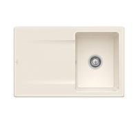 Villeroy & Boch Siluet 45 Flat lavello da cucina, 33341FKR, Siluet 45 Flat crema lucido [Lavelli da Cucina > per Base Sottolavello a partire da 45 cm]