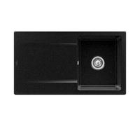 Villeroy & Boch Siluet 50 Flat lavello da cucina, 33352FJ0HL1, Siluet 50 Flat cromite lucido [Lavelli da Cucina > per Base Sottolavello a partire da 50 cm]