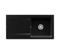 Villeroy & Boch Siluet 60 Flat lavello da cucina, 33361FJ0, Siluet 60 Flat cromite lucido [Lavelli da Cucina > per Base Sottolavello a partire da 60 cm]