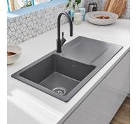 Villeroy & Boch Siluet 60 lavello da cucina, 333601I4HL2, Siluet 60 grafite [Lavelli da Cucina > per Base Sottolavello a partire da 60 cm]