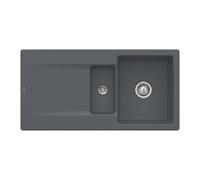 Villeroy & Boch Siluet 60 R Flat lavello da cucina, 33371FI4, Siluet 60 R Flat grafite [Lavelli da Cucina > per Base Sottolavello a partire da 60 cm]