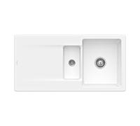 Villeroy & Boch Siluet 60 R Flat lavello da cucina, 33371FRW, Siluet 60 R Flat stone white [Lavelli da Cucina > per Base Sottolavello a partire da 60 cm]