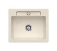 Villeroy & Boch Siluet 60 S Flat lavello da cucina, 33461FFUHL1, Siluet 60 S Flat ivory [Lavelli da Cucina > per Base Sottolavello a partire da 60 cm]