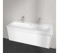 Villeroy & Boch Skyla lavabo doppio, 5A51C4RW, Skyla stone white [Lavabi > Lavabi Doppi]