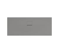 Villeroy & Boch Squaro Infinity piatto doccia rettangolare per installazione a filo pavimento, UDQ1770SQI2IV-3S, Squaro Infinity grigio opaco [Piatti Doccia > Piatti Doccia Rettangolari]