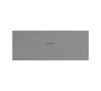 Villeroy & Boch Squaro Infinity piatto doccia rettangolare, tagliato sul lato lungo, UDQ1870SQI2BV-3S, Squaro Infinity grigio opaco [Piatti Doccia > Piatti Doccia Rettangolari]