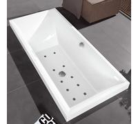 Villeroy & Boch Squaro vasca idromassaggio rettangolare, UAC170SQR2A1V01, Squaro bianco [Vasche Idromassaggio > Vasche Idromassaggio Rettangolari]