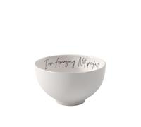 Villeroy & Boch - Statement scodella Amazing not perfect 14x14x8cm, ciotola di porcellana bianca