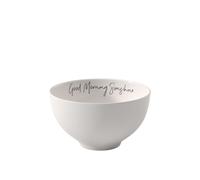 Villeroy & Boch - Statement scodella Good Morning Sunshine 14x14x8cm, scodella di porcellana bianca