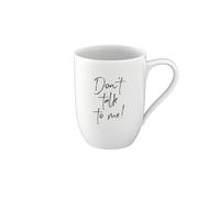 VILLEROY & BOCH STATEMENT TAZZA MUG DO NOT TALK TO ME