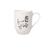 VILLEROY & BOCH STATEMENT TAZZA MUG LA VIE EST BELLE 280 ML