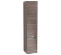 Villeroy & Boch Subway 2.0 Armoires hautes , 2 portes, charnières à gauche, 350x1650x370mm, A70910VH, A70910VH, Colorazione: Arizona Oak, maniglia cromata lucida