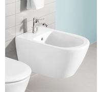 Villeroy & Boch Bidet Subway 2.0 54000000 375x565mm, 1 foro per rubinetto, con troppopieno, colorazione: Bianco Ceramicaplus