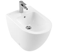Villeroy & Boch Bidet Subway 540100 370 x 560mm, a pavimento, 1 foro per rubinetto, con troppopieno, colorazione: Bianco