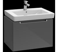 Unità Villeroy & Boch Vanity Metropolitana 2.0 A688, Colorazione: Bianco lucido, maniglia: cromata lucida