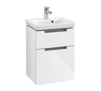 Villeroy & Boch Meuble-lavabo XXL Subway 2.0, A90610DH, A90610DH, Colorazione: Bianco lucido, maniglia: cromata lucida