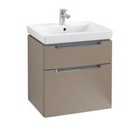 Villeroy & Boch Subway 2.0 mobile sottolavabo, 2 scomparti estraibili, A90910VG, Subway 2.0 [Mobili da Bagno > Mobili Lavabo]