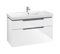 Villeroy & Boch Subway 2.0 mobile sottolavabo, 2 scomparti estraibili, A91510DH, Subway 2.0 [Mobili da Bagno > Mobili Lavabo]