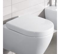 Siège de WC Villeroy & Boch Subway 2.0, ovale, QuickRelease, SoftClose, 375x459x60mm, 9M68S101, 9M68S101