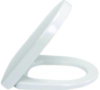 Villeroy & Boch Subway 2.0 Siège de WC Compact, QuickRelease, SoftClose, 360x415x55mm, blanc alpin, 9M69S101, 9M69S101