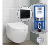 Villeroy & Boch Subway 2.0 ViFresh SET completo WC sospeso con elemento incasso neeos,, 5614A1T2+16601BM#SET, Subway 2.0 bianco [WC > WC con Elementi Incasso]