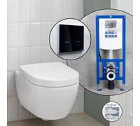 Villeroy & Boch Subway 2.0 ViFresh SET completo WC sospeso con elemento incasso neeos,, 5614A1T2+16746BM#SET, Subway 2.0 bianco [WC > WC con Elementi Incasso]