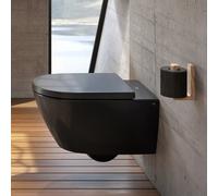 Villeroy & Boch Subway 2.0 WC a parete con DirectFlush, 5614R0R7+8M42S1R7, Subway 2.0 pure black [Ceramiche da Bagno > WC]