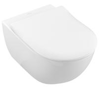 Villeroy & Boch Subway 2.0 WC Combi-Pack, ovale, sortie horizontale, DirectFlush, 370x560x365mm, 5614R201, 5614R201, Colorazione: Bianco