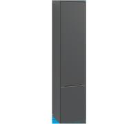 Villeroy & Boch Subway 3.0 Armoires hautes, 2 portes, charnières à gauche, 400x1710x362mm, C58600AB, C58600AB, Colorazione: Frontale/cassa: rovere nero, maniglia: alluminio lucido