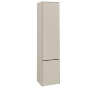 Villeroy & Boch Subway 3.0 Armoires hautes, 2 portes, charnières à gauche, 400x1710x362mm, C58602VN, C58602VN, Colorazione: Fronte/carcassa: Grigio cachemire, manico: Grigio cachemire
