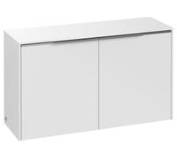 Villeroy & Boch Subway 3.0 Buffet, 2 portes, 728x423x256mm, C60000VF, C60000VF, Colorazione: Fronte/carcassa: bianco puro, maniglia: alluminio lucido