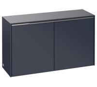 Villeroy & Boch Subway 3.0 Buffet, 2 portes, 728x423x256mm, C60000VQ, C60000VQ, Colorazione: Fronte/carcassa: blu marino, manico: alluminio lucido