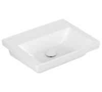 Villeroy & Boch Subway 3.0 lavabo da mobile, 550 x 440 mm, senza foro per rubinetto, senza sfioratore, non interrato, 4A70F6, Colorazione: Bianco Ceramicaplus