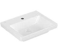 Villeroy & Boch Subway 3.0 lave-mains, 1 trou pour robinet, sans trop-plein, 500x400mm, 4370FGRW, 4370FGRW, Colorazione: Bianco pietra ceramicaPiù