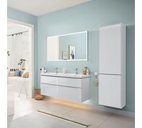 Villeroy & Boch Subway 3.0 mobile con lavabo doppio, con specchio, 4A71D501+C568L0VE+A4631300, Subway 3.0 [Mobili da Bagno > Set Mobili da Bagno]
