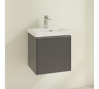 Villeroy & Boch Subway 3.0 - Mobile sottolavabo, 423x429x378 mm, 1 anta, color grafite C58200VR