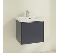 Mobili per il lavamani Villeroy e Boch Subway 3.0 1 estraibile, lavabo al centro 392x473x432mm Bl...