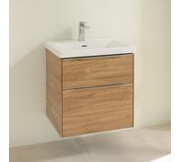 Villeroy & Boch Subway 3.0 mobile sottolavabo, 2 scomparti estraibili, C57800RH, Subway 3.0 [Mobili da Bagno > Mobili Sottolavabo]