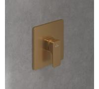 Villeroy & Boch Subway 3.0 rubinetto doccia da incasso con miscelatore, TVS11200200076, Subway 3.0 oro spazzolato [Rubinetteria Bagno > Rubinetteria Doccia]