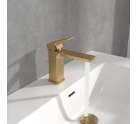 Villeroy & Boch Subway 3.0 rubinetto lavabo, TVW11200200076, Subway 3.0 oro spazzolato [Rubinetteria Bagno > Rubinetteria Lavabo]