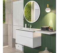 Villeroy & Boch Subway 3.0 set di mobili da bagno, con specchio, 4A70A5R1+C57000VE+A46491BC, Subway 3.0 [Mobili da Bagno > Set Mobili Bagno]