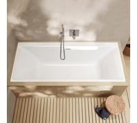Villeroy & Boch Subway 3.0 vasca da bagno rettangolare, con troppopieno a fessura L: 170 La: 75 cm, UBQ170SBW2TDV-01, Subway 3.0 bianco [Vasche da Bagno > Vasche da Bagno Rettangolari]